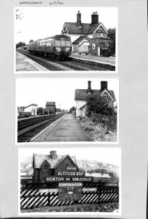 Railway at Giggleswick and Horton