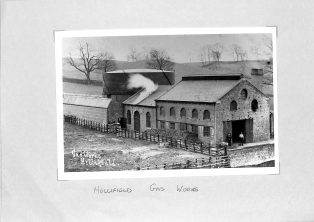 Undated photograph of Hellifield Gas Works
