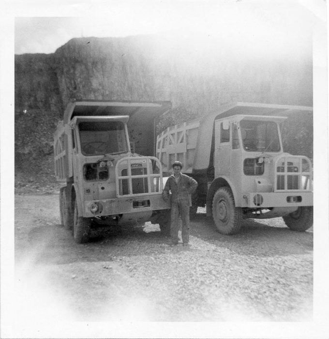 Scamell Dumpers at Horton Quarry