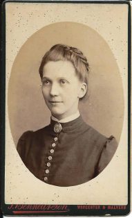 Photograph of Fanny Rawlinson of Bell Busk