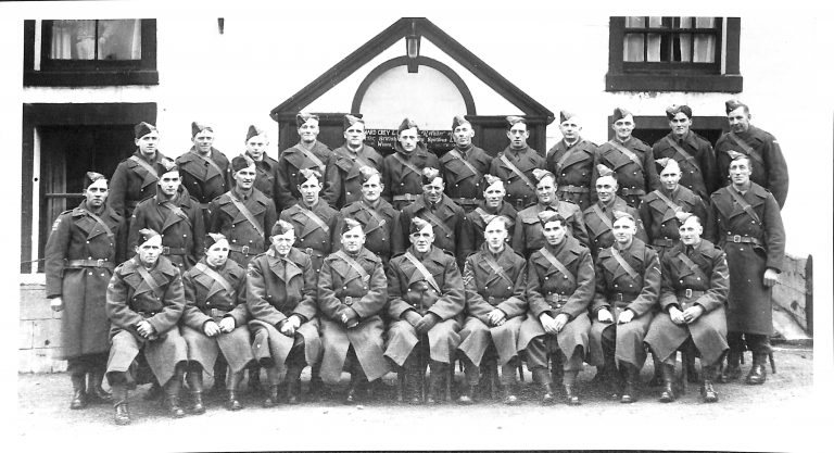 Photograph of Group of Horton Home Guard Members