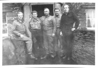 Photograph of Unnamed Prisoners of War at Arcow Farm