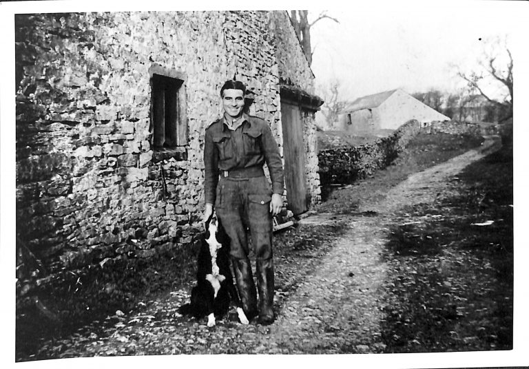 Photograph of Harry Kraffzik, German POW at Lodge Hall Farm