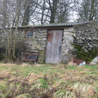 Small Barn on lane between Goat Lane & Stainforth Beck