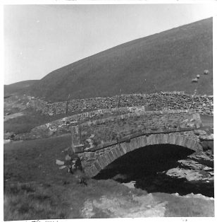 Photograph of Ling Ghyll Bridge on Cam Beck