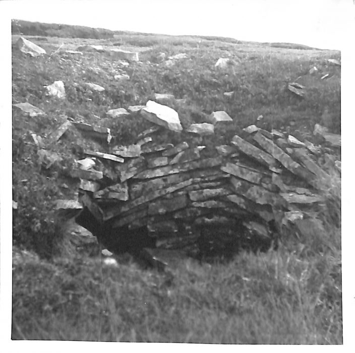 Photograph of Bell Pit (coal) on Fountains Fell