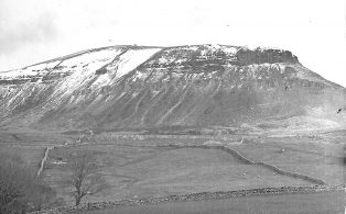 Photograph of Horton side of Penyghent