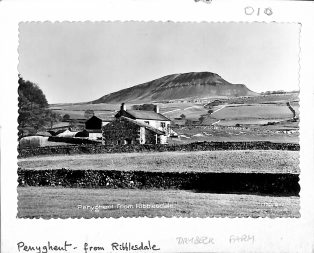 Postcard of Drybeck Farm, Horton
