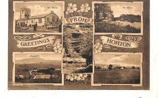 Postcard “Greetings from Horton”