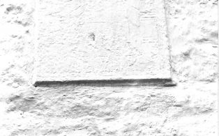 Photograph of Sun Dial, South Wall of Foxwood Farmhouse
