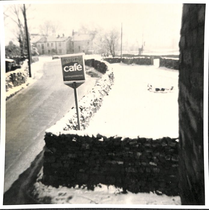 Photograph of Penyghent Cafe, Main street, Horton in the Snow