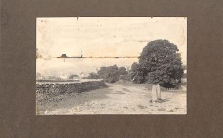 Photograph of Stocks on Horton Village Green Before Removal to School Gate