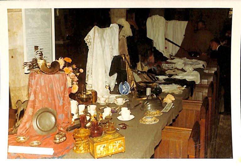 Photograph Dated 1985 of History Exhibition at Horton Church
