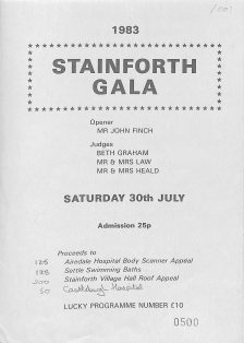 Stainforth Gala 1983