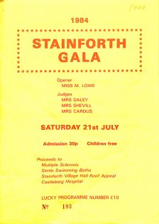 Stainforth Gala 1984