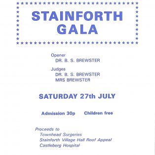 Stainforth Gala 1985