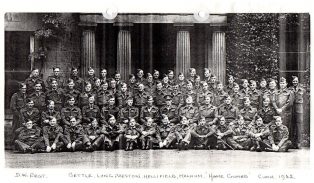 WW2 - Long Preston, Hellifield, Malham & Settle Home Guard Officers