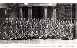 WW2 - Long Preston, Hellifield, Malham & Settle Home Guard Officers