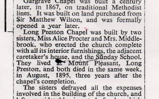 History of the Chapels