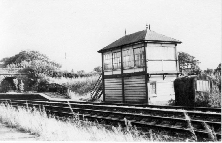 Long Preston Station Signal Box 1971