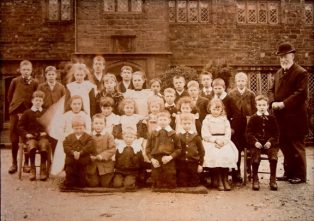 Burnsall School photo 1897
