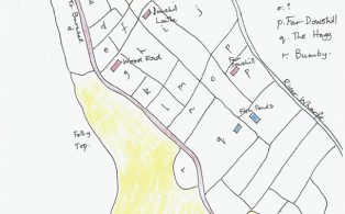 Field names, Wood End Farm, Burnsall
