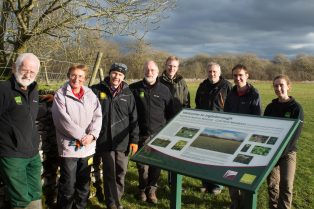 Conservation team, Natural England and volunteers