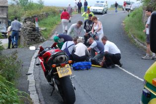 Portrait of a village community - an accident in Selside