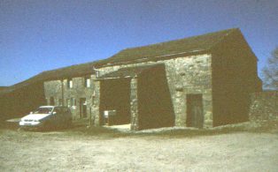 Lower Winskill, northern range of cart-entry barn