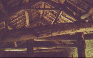 Battersby Barn, Lodge Hall / Ingman Lodge, Selside. Roof timbers ii
