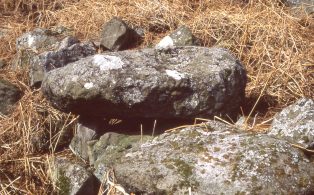Halton Low Crag: millstone roughout