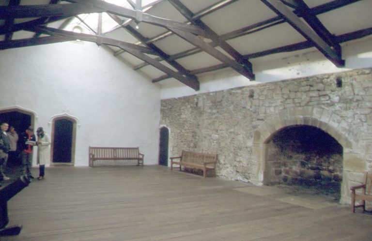 Skipton Castle first floor chamber
