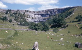 Geology: Malham Cove from S i