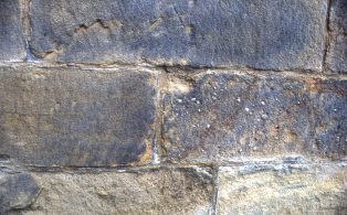 Bolton Priory, Bolton Abbey: C14 walling detail