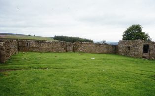 Site of the former cruck barn at High Laithe, Barden Scale