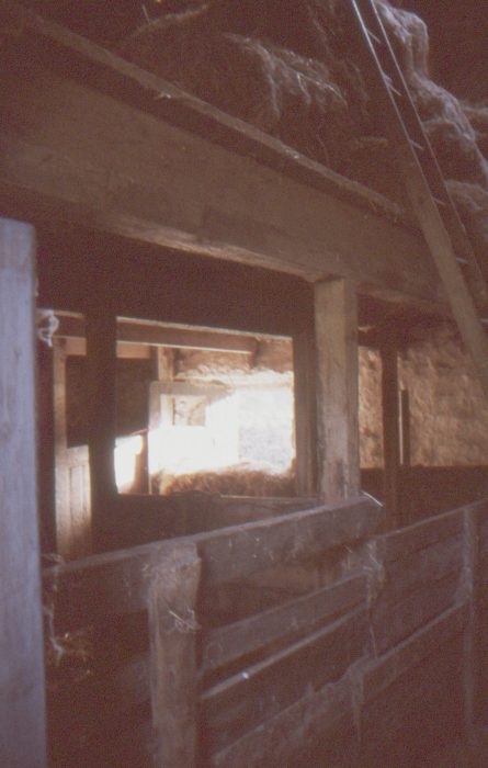 Bowasty Barn interior, Kettlewell i