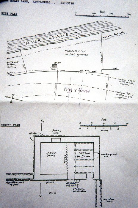 Drawings of High Holme Barn, Kettlewell ii
