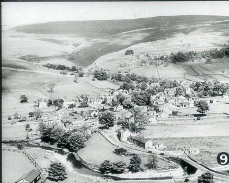 Aerial view of Kettlewell