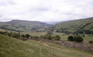 Scenery: Upper Swaledale from near Gale Houses