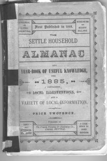 The Settle Household Almanac 1885 and 1914