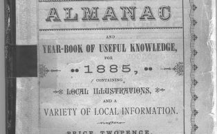 The Settle Household Almanac 1885 and 1914